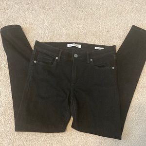 Banana Republic Size 28 Black Skinny Ankle Jeans